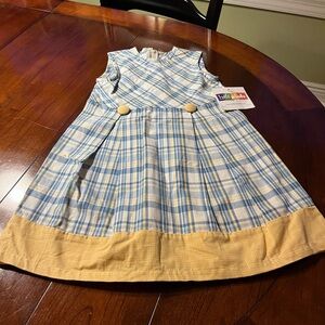 - Girls Size 5 Half Pint Kids New Dress with Tags